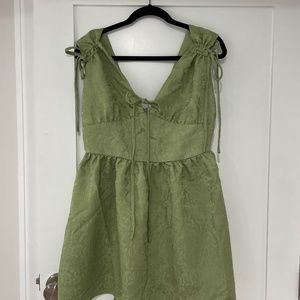 Cider green summerdress